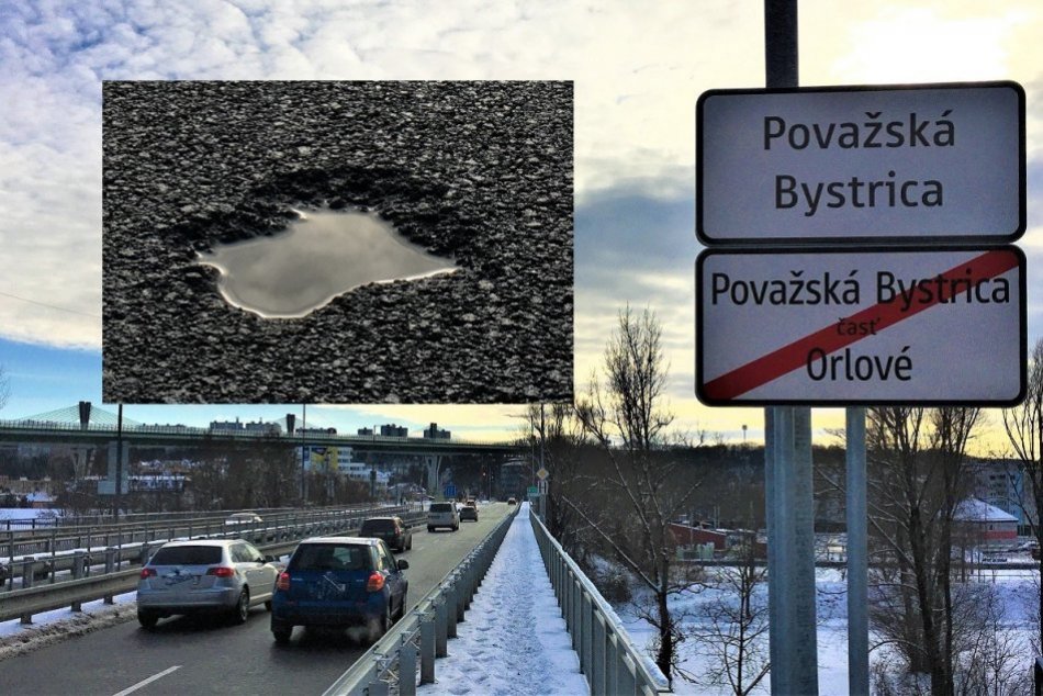 Ilustračný obrázok k článku Diery v Orlovskom moste už mesiac po otvorení: Ako ich zdôvodnili? FOTO