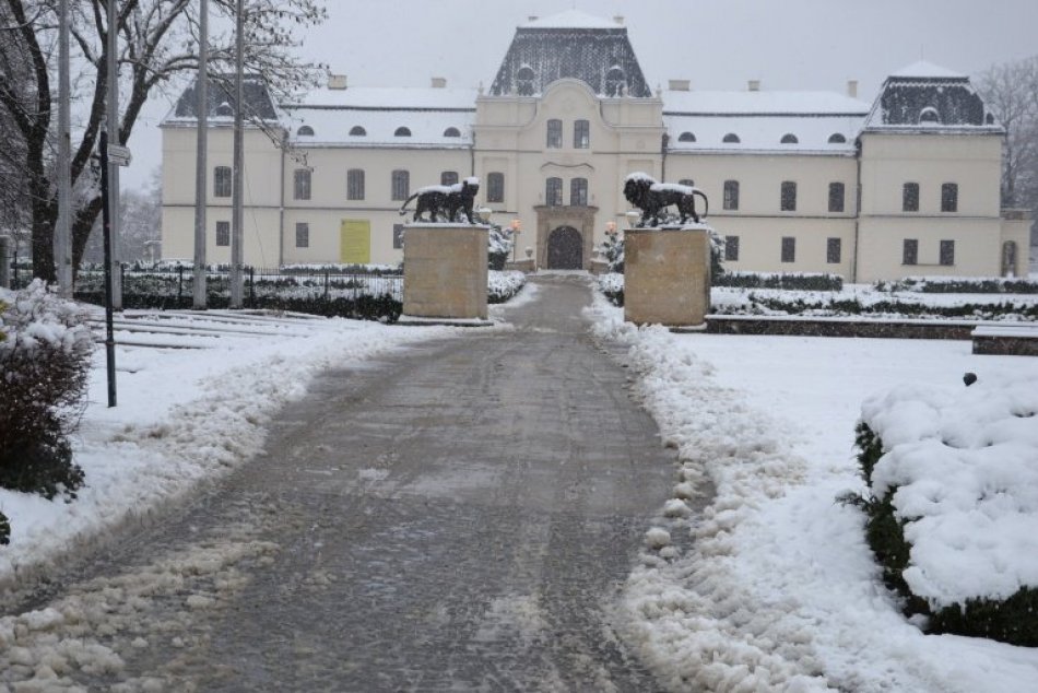 Ilustračný obrázok k článku V OBRAZOCH: Humenné pod snehovou pokrývkou