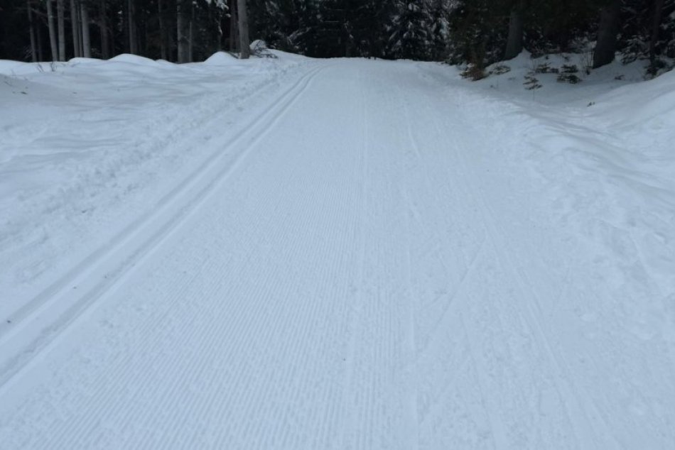 Ilustračný obrázok k článku Aktuálne správy pre bežkárov: Tieto trate v okolí Bystrice prešli úpravou, FOTO