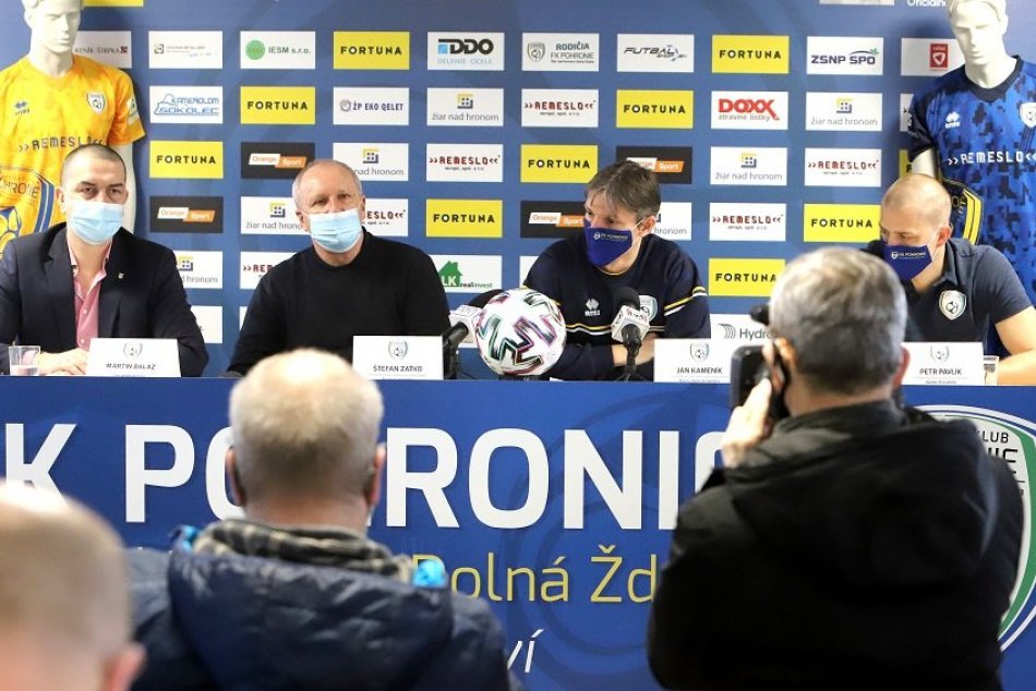 Ilustračný obrázok k článku Pohronie predstavilo ciele vo Fortuna lige: Pomôcť má aj výrazná posila, VIDEO