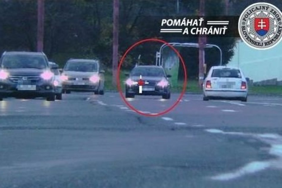 Ilustračný obrázok k článku Bratislavské cesty si pomýlili s diaľnicou: Dvojica vodičov to riadne prepískla, FOTO