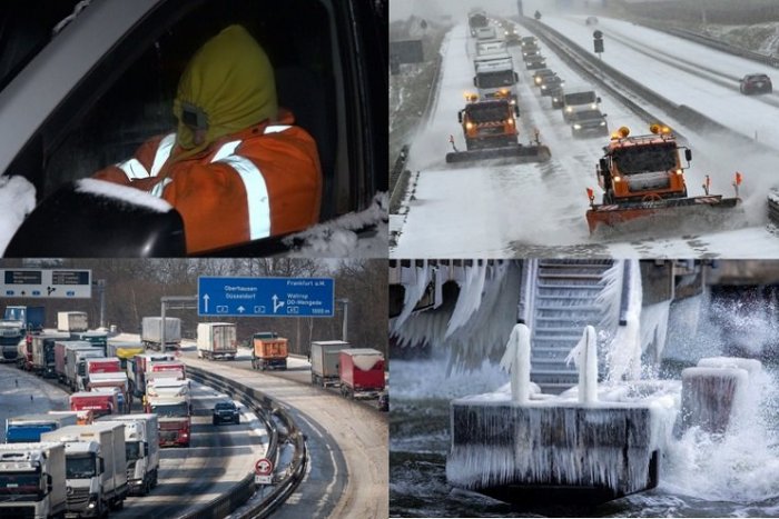 Ilustračný obrázok k článku FOTO a VIDEO, z ktorých MRAZÍ: Vodiči trčali 16 hodín hladní v mraze, zápcha mala 37 km