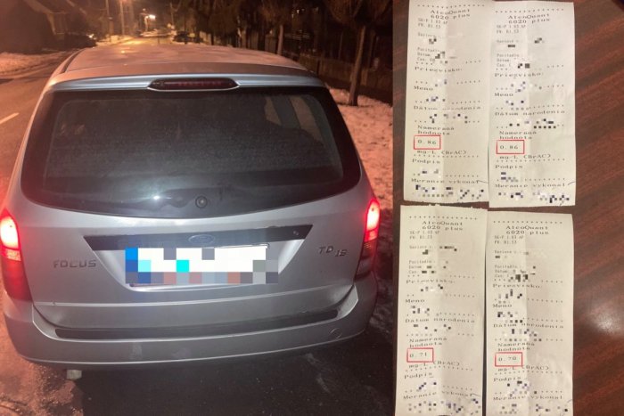 Ilustračný obrázok k článku Policajti sa nestačili čudovať: Mladý vodič nafúkal, o chvíľu chytili aj jeho kamaráta