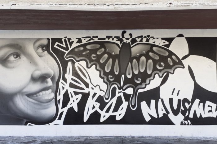 Ilustračný obrázok k článku Košice sú o niečo veselšie. Kde nájdete túto originálnu maľbu? FOTO