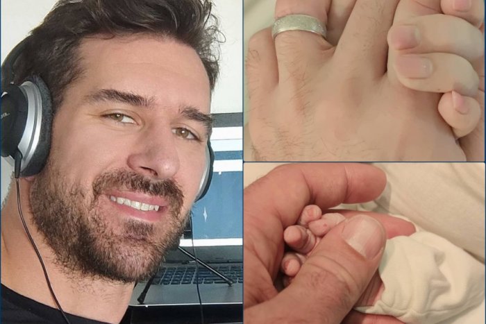 Ilustračný obrázok k článku Bývalý hokejista Valábik vykričal do sveta novinu: Slzy sa nedalo udržať! FOTO