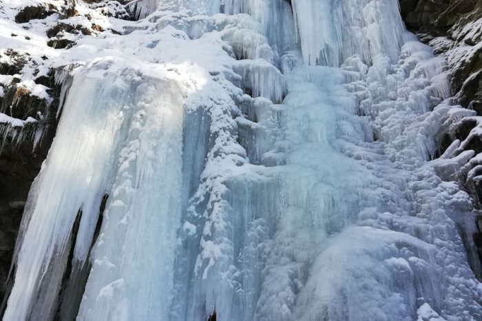 Ilustračný obrázok k článku Krása ukrytá v hore pod Poľanou: Ľadopády, ktoré sú pre mnohých neznáme, FOTO