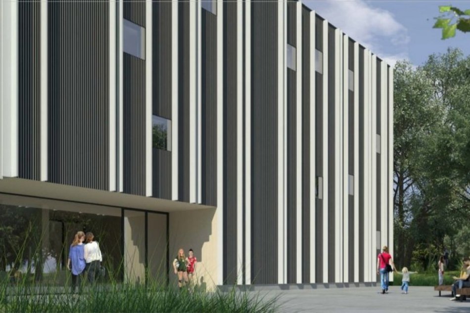 Ilustračný obrázok k článku V Nitre by mala vyrásť nová športová hala: Takto bude vyzerať, VIZUALIZÁCIE