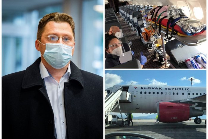 Ilustračný obrázok k článku HNEV lekára: Nie je nám TRÁPNE? Na prevoz jedného pacienta vládnym špeciálom máme!