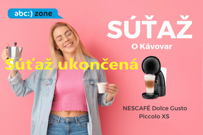Ilustračný obrázok k článku Súťaž: Hrajte o Nescafé Dolce Gusto kapsulový kávovar! Ukončená!