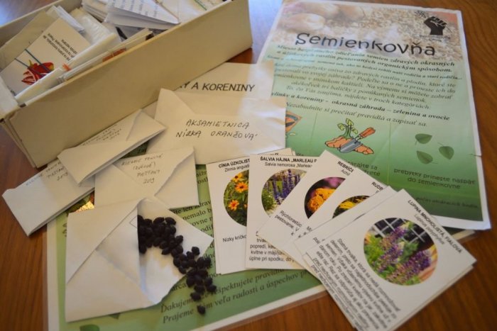 Ilustračný obrázok k článku Počuli ste už o sninskej semienkovni? Funguje ako knižnica a ponúka unikátne odrody