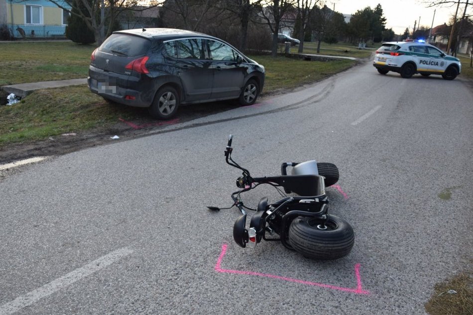 Ilustračný obrázok k článku Mladé dievča skončilo po nehode v nemocnici: Vodič nafúkal takmer 1,5 promile!