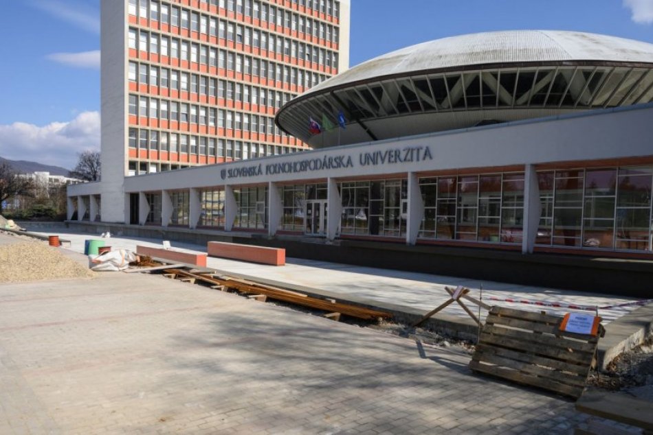 Ilustračný obrázok k článku Areál SPU prechádza rekonštrukciou: Zlepší mikroklímu v mestskom prostredí, FOTO