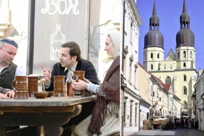 Ilustračný obrázok k článku Trnava bola vždy magnetom režisérov: V centre sa nakrúcal Jozef Mak, FOTO