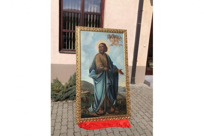 Ilustračný obrázok k článku Ukradnutý obraz sa po desiatkach rokov vracia do Rožňavy: Sledujte, kde ho našli