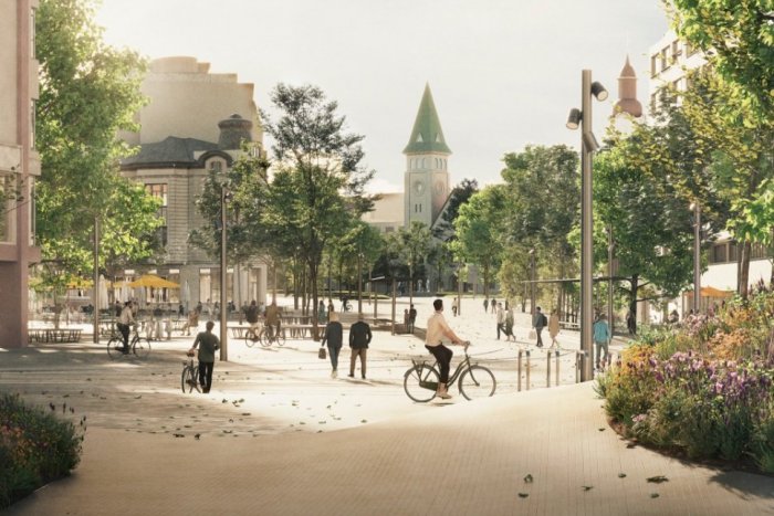 Ilustračný obrázok k článku Námestia v centre Bratislavy čaká poriadna zmena: Zeleň, kamenná dlažba a všetko bez bariér