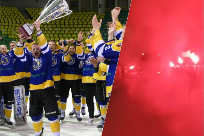 Ilustračný obrázok k článku Spiš sa vracia medzi hokejovú ELITU: Fanúšikovia vítali svojich hrdinov svetlicami! VIDEO