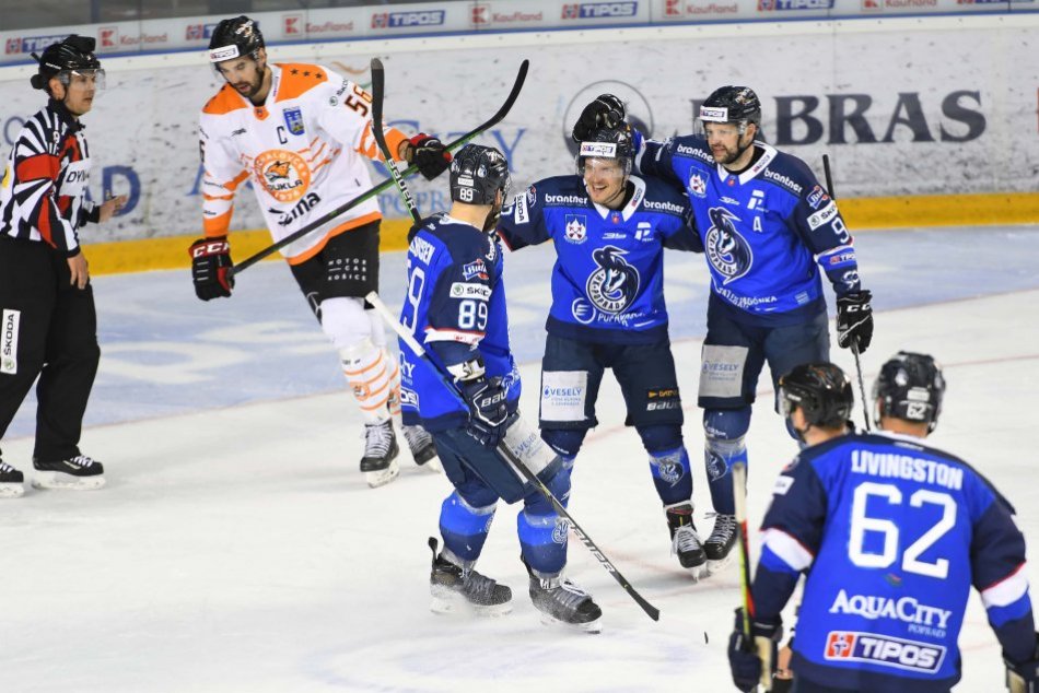 Ilustračný obrázok k článku My sme tu doma! Poprad ostáva pod Tatrami neporazený a vyrovnáva sériu, FOTO