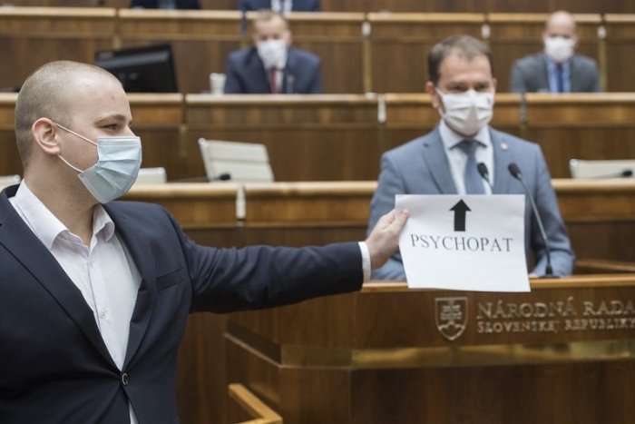 Ilustračný obrázok k článku Sú poslanci duševne spôsobilí? Mazurek a odídenci od Kotlebu to chcú čierne na bielom!