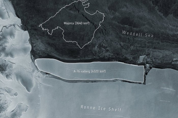 Ilustračný obrázok k článku Od Antarktídy sa odlomil najväčší ľadovec na svete!