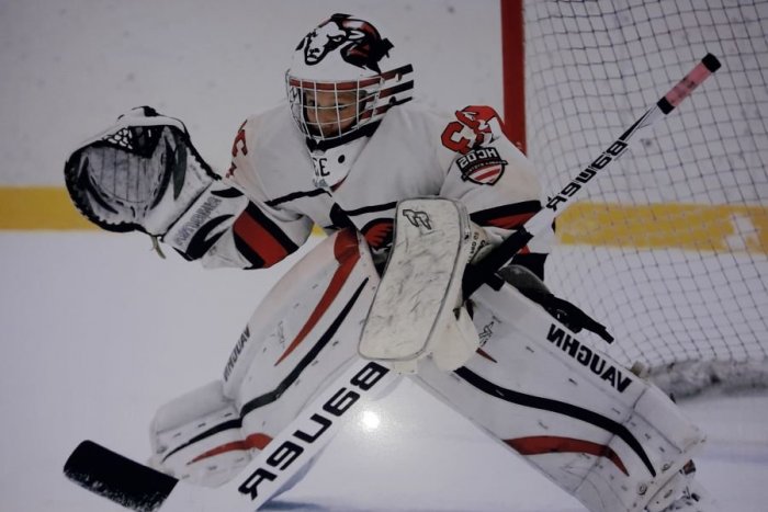 Ilustračný obrázok k článku Brankár Tomáš chce v budúcnosti kráčať po stopách hokejovej legendy Lašáka!