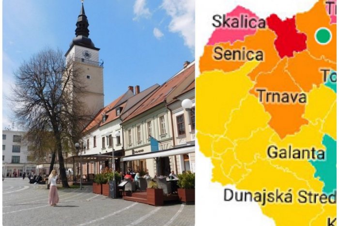 Ilustračný obrázok k článku Tretí týždeň za sebou je Trnava ORANŽOVÁ na COVId mape! Od ZAJTRA fungujeme po starom