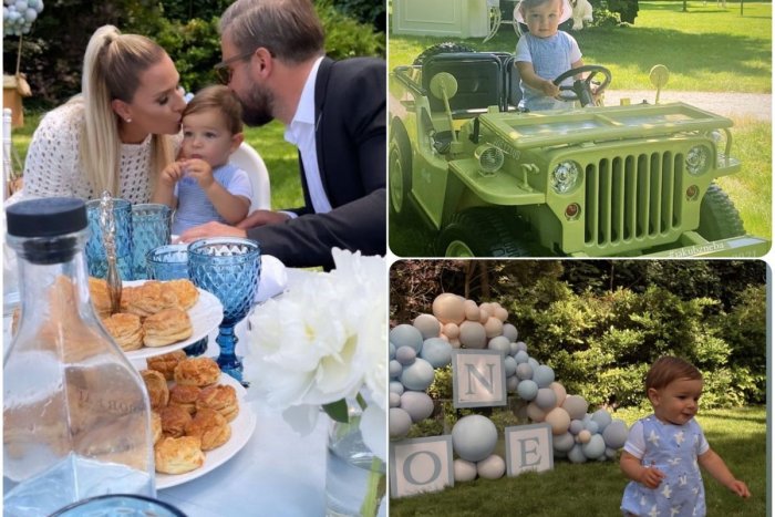 Ilustračný obrázok k článku Cibulková vystrojila honosnú OSLAVU: Aha, veď jej Jakubko už mal rok! FOTO