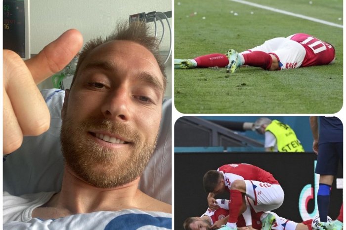 Ilustračný obrázok k článku Dán, o ktorého sa bál celý svet, prehovoril: Som v PORIADKU, hlási Eriksen, FOTO