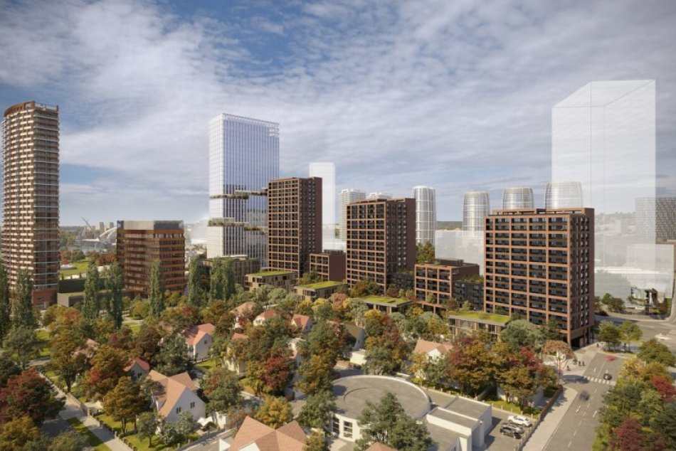 Ilustračný obrázok k článku VIZUALIZÁCIE: V Bratislave pribudne nový PARK s veľkosťou polovice futbalového ihriska