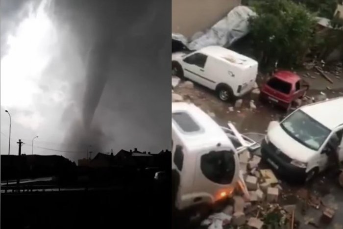 Ilustračný obrázok k článku SVET šokuje tornádo v Česku: Je to tam ako po vojne v Sýrii. Hotové peklo!