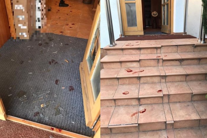 Ilustračný obrázok k článku Muž z okresu Topoľčany rozkopal dvere do domu: Zakrvaveného ho chytila polícia