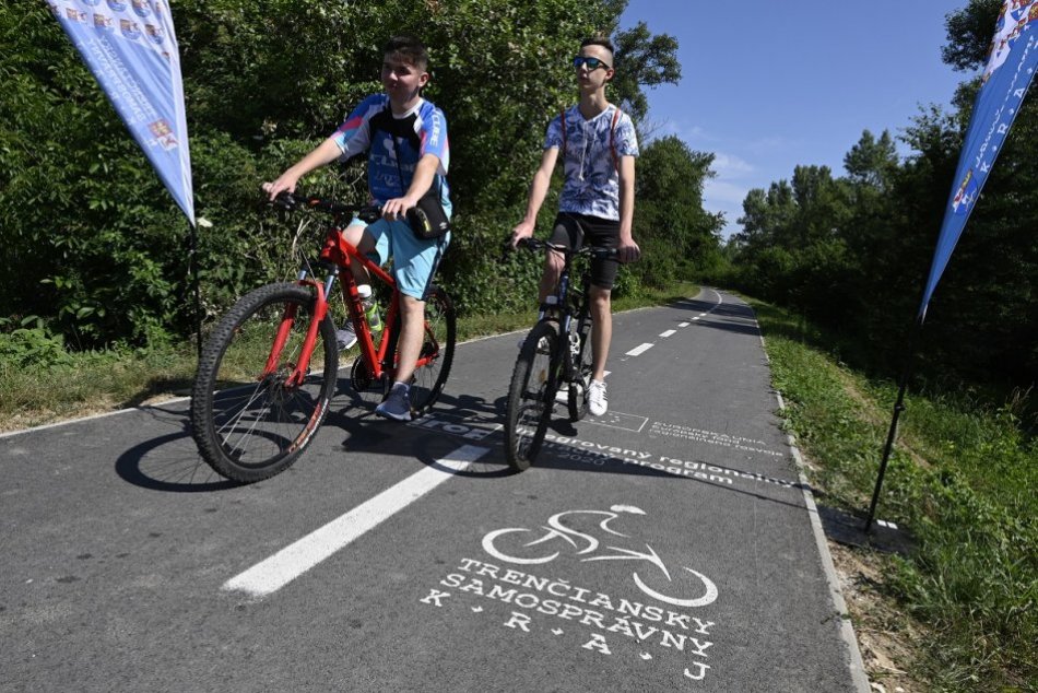 Ilustračný obrázok k článku Hornonitrianska CYKLOTRASA sa začne stavať: Toto bude jej prvý úsek