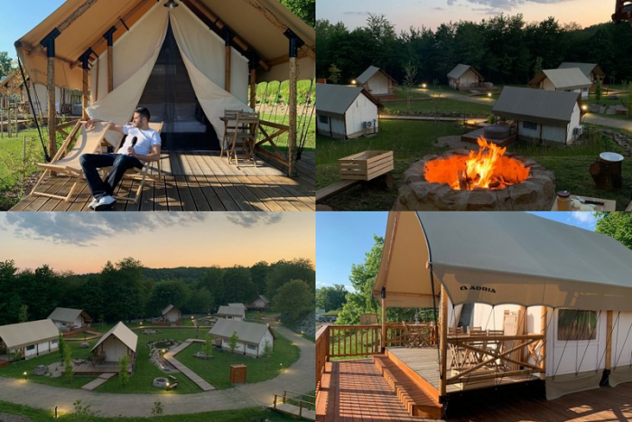 Ilustračný obrázok k článku DNES24 kempuje: Glamping pri Štiavnici ponúka dobrodružstvo a luxusnú stanovačku, VIDEO