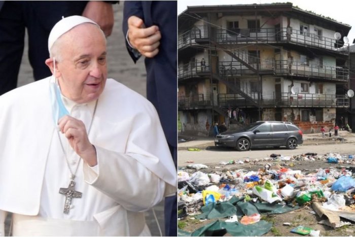 Ilustračný obrázok k článku Pápež je ochotný prísť na miesto, kde nikto nechce ísť: Na sídlisko Luník IX