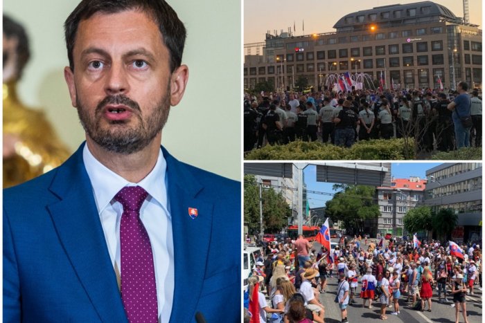 Ilustračný obrázok k článku Premiér o proteste: Nesmie sa to OPAKOVAŤ a polícia musí zhromaždenie zvládnuť!