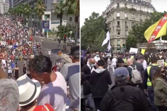 Ilustračný obrázok k článku Francúzsky odpor na VIDEU: V jeden deň 180 protestov a 200-tisíc ľudí v uliciach!