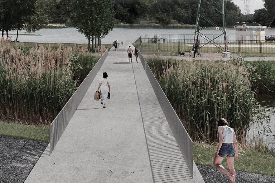 Ilustračný obrázok k článku NOVÉ lávky v Petržalke: Urýchlia cestu k budúcim zastávkam električky aj k JAZERU