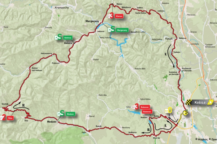 1. etapa cyklistických pretekov Okolo Slovenska