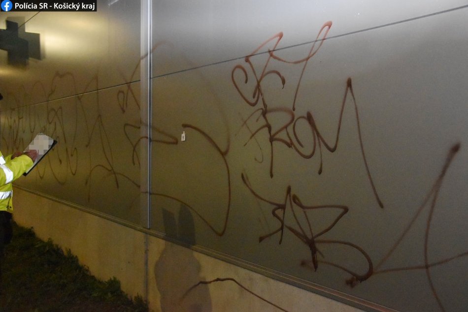 Ilustračný obrázok k článku V košických uličkách vyčíňal nepochopený umelec: Polícia ho za jeho výtvory chytila