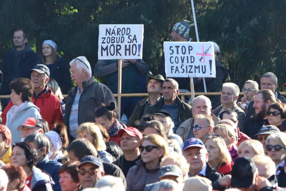 Ilustračný obrázok k článku Protivládny protest v Rimavskej Sobote vyvolal búrlivé reakcie, tvrdé obvinenia vo VIDEU