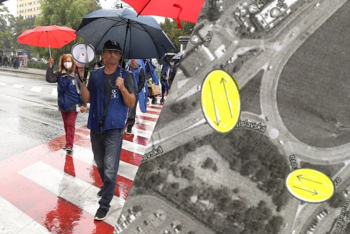 Ilustračný obrázok k článku Odborári zablokujú hlavný ťah Nitry: Polícia vyzýva, TOMUTO úseku sa vyhnite!