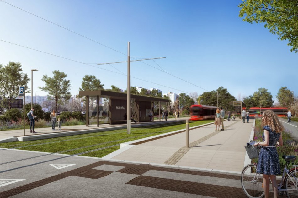 Ilustračný obrázok k článku Konečne je to tu! Dôležitý krok odštartuje ďalšiu VÝSTAVBU trate električky v Petržalke