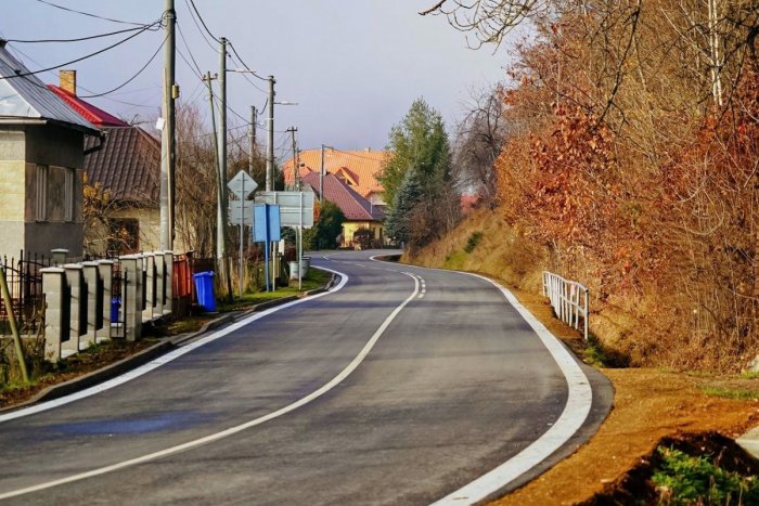 Opravená vstupná cesta do NP Poloniny