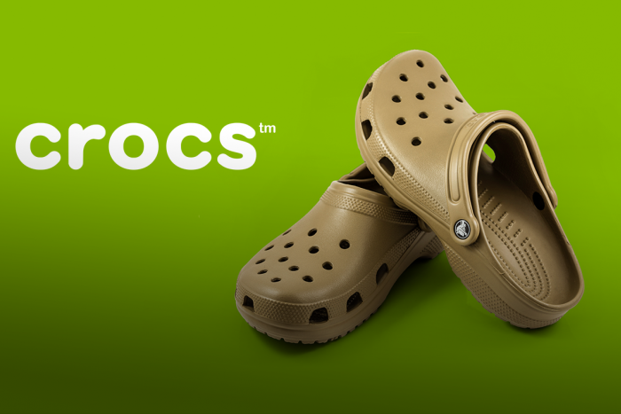 Ilustračný obrázok k článku Akcie Crocs lákajú investorov. Vďaka pandémii a vstupu na ázijský trh majú potenciál rastu až 40 %, tvrdí Freedom Finance