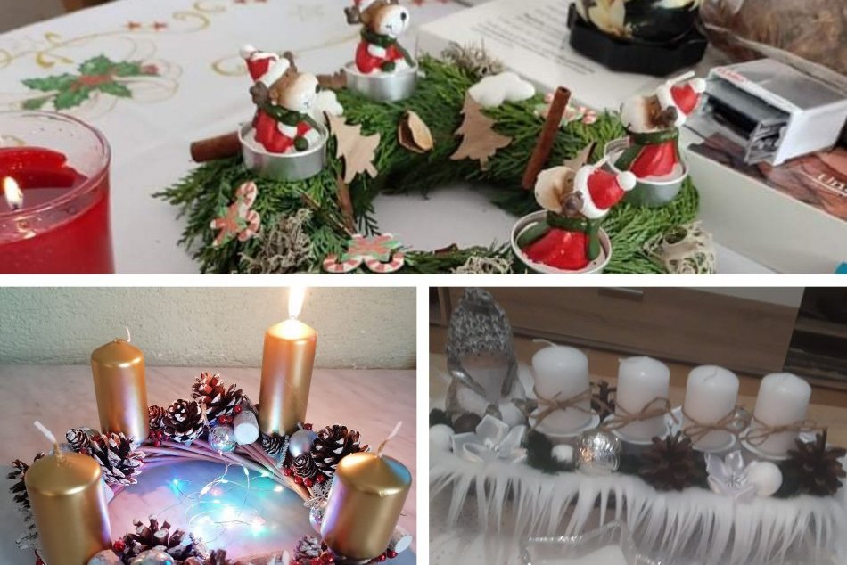 Ilustračný obrázok k článku Máte doma krajší? Zvolenčania sa pochválili originálnymi adventnými vencami, FOTO