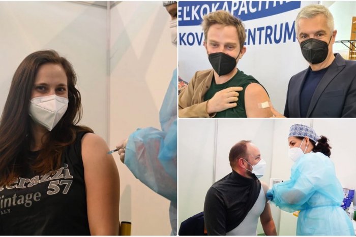 Ilustračný obrázok k článku Na očkovanie do Trnavy zavítal minister Korčok: TRETIU dávku pichli strelkyni Bartekovej, FOTO
