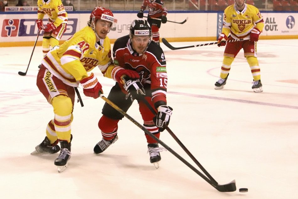 Ilustračný obrázok k článku Významný míľnik v histórii Dukly Trenčín: 900. víťazstvo v extralige! FOTO