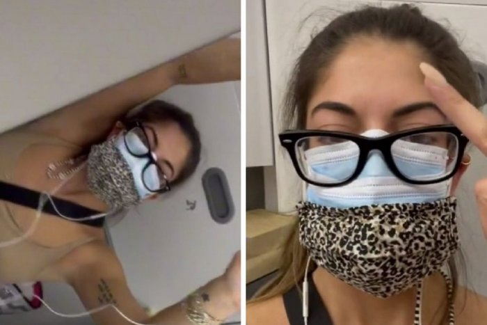 Ilustračný obrázok k článku Žena v lietadle zistila, že má COVID: Izolovala sa 5 hodín na WC. Čo by ste urobili vy?