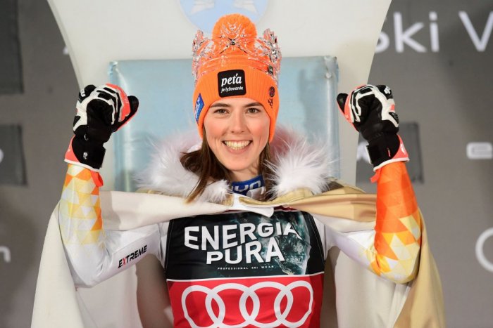 Ilustračný obrázok k článku Fantastická Vlhová ovládla ďalší slalom: Najväčšej rivalke nadelila pol SEKUNDY! FOTO