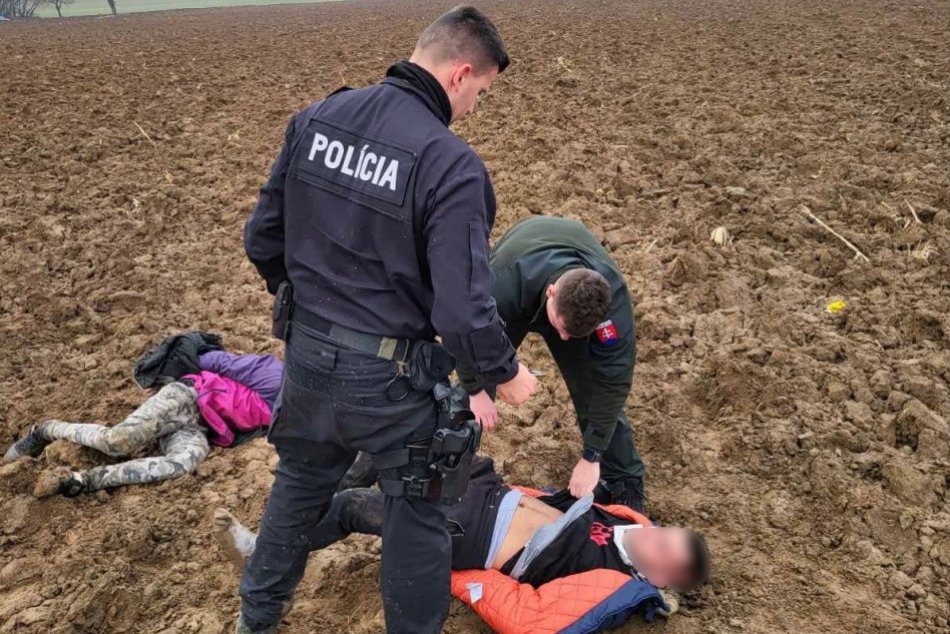 Ilustračný obrázok k článku Mysleli si, že sú neviditeľní? Zlodeji sa snažili ujsť policajtom, ľahli si do poľa