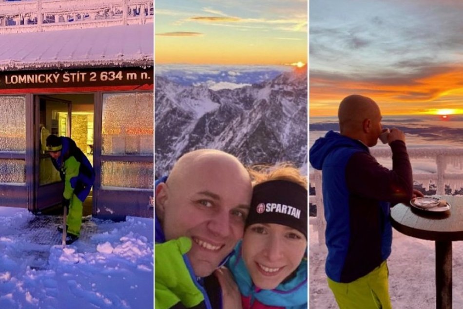 Ilustračný obrázok k článku Počasie uväznilo Slovákov na Lomničáku: Chytili sa lopaty, príroda ich odmenila, FOTO